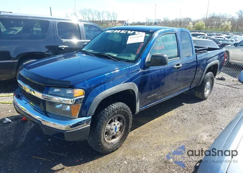 2004 Chevrolet Colorado from USA, damaged, VIN 1GCDT196748106670